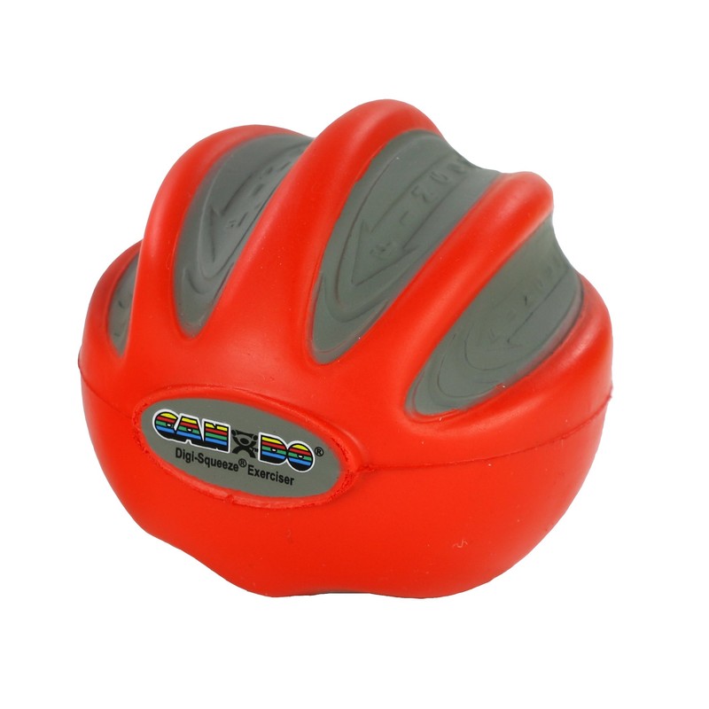 Cando-29860 Digi-Squeeze Hand Exerciser, Medium, Red: Light