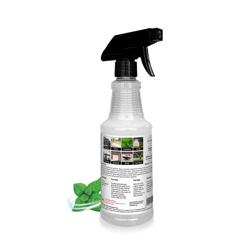 Powermint 16 Oz Peppermint Oil Ant Killer Spray (Pack of