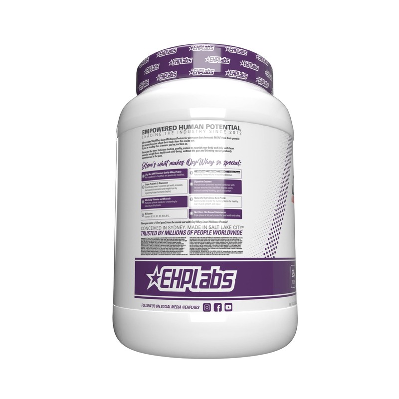 EHPlabs OxyWhey Whey Protein Powder Protein Shake - 25g of
