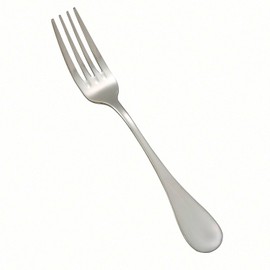 Winco Venice Stainless-Steel Dinner Fork, Extra Heavyweight, 8.5" (12 Pack)