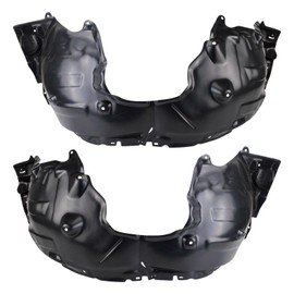 TRQ Inner Fender Liner Set Compatible with 2021 Lexus ES350 LX1248147 LX1249147