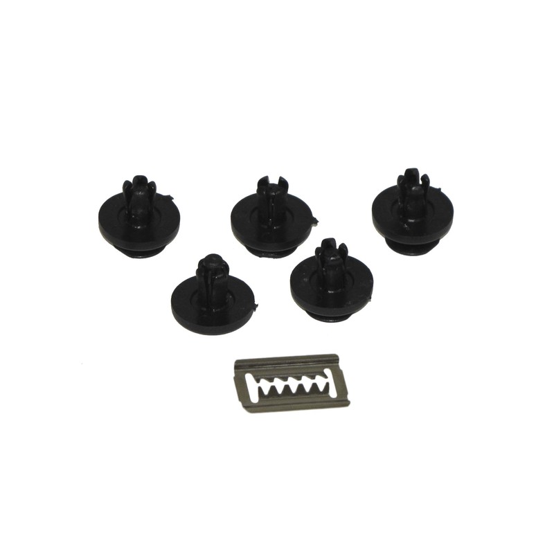 For TOYOTA TACOMA 2016-2023 REAR BUMPER END HARDWARE KIT (clip*5pcs
