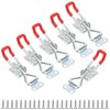Favordrory 6 Pack Toggle Latch Clamp, Pull Latch, Adjustable Toggle