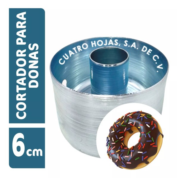 G Cortador Para Mini Dona Repostería 6 Cm