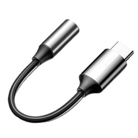 3.5 Mm Headphone Jack Adapter, Type C to Jack Dongle Adapter, Nylon Braid, Stereo Jack Cables for Amplifiers, Guitar, Piano, Karaoke, Calls, Sound Card Transfer