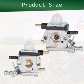 Autoparts Carburetor & Maintenance Kit Replacement for Mantis Tiller 7222 7225 SV-5C/2 C1U-K82