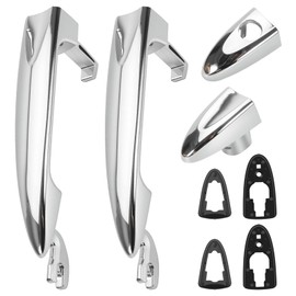 Gaogsiy Maniglie Cromate Anteriori per Lancia Ypsilon 2003-2011