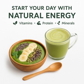 Organic Moringa & Ashwagandha Powder Bundle – 1 lb (454g) Each – USDA Organic Herbal Superfood Adaptogens for Energy, Stress Relief, Focus, Immune Support – Vegan, Non-GMO Supplement for Daily Use