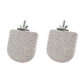 Shelltech Pumice Ledge Lava Ledge for Birds Chinchillas, Climbing Ledge Teeth Grinding Beak Grinding Block Perch Stand for Hamsters Chinchillas Parrots (2 Pack - Small Ledge)