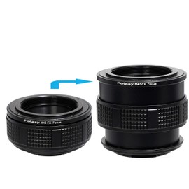 Fotasy M42 Lens to Fuji X Macro Focusing Helicoid, 42mm Focusing Helicoid, Compatible with M42 Lens and X-Pro2 X-E1 X-E2 X-E3 X-A5 X-M1 X-T1 X-T2 X-T3 X-T10 X-T20 X-T30 X-H1