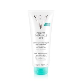 Vichy Purete Thermale 3 In 1 One Step Cleanser For Sensitive Skin, 10.1 fl oz (300 ml/10.1 oz)