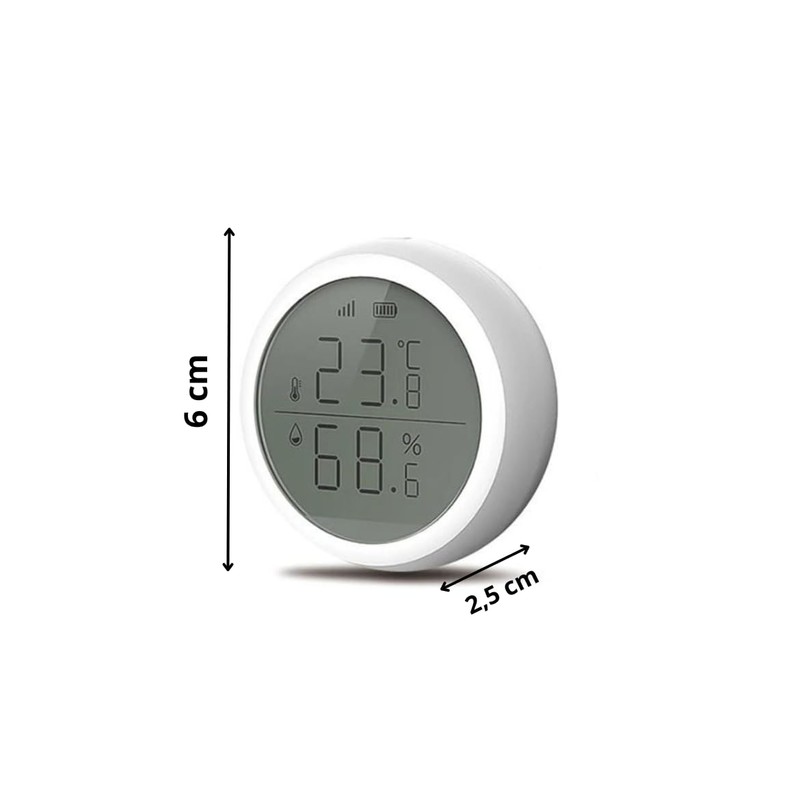 Sone Smart One Zigbee Thermometer Hygrometer, Tuya Smart Life App,