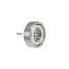 sourcing map 607ZZ Deep Groove Ball Bearings 7mm x 19mm