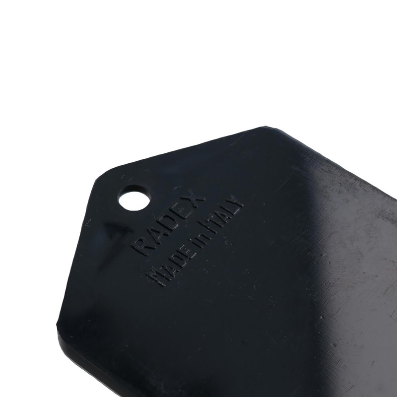 2 x Orange Amber Large Rectangular Reflectors Driveway Gate Fence