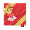 Lindt LINDOR Holiday Milk Chocolate Candy Truffles Wrapped Gift Box,