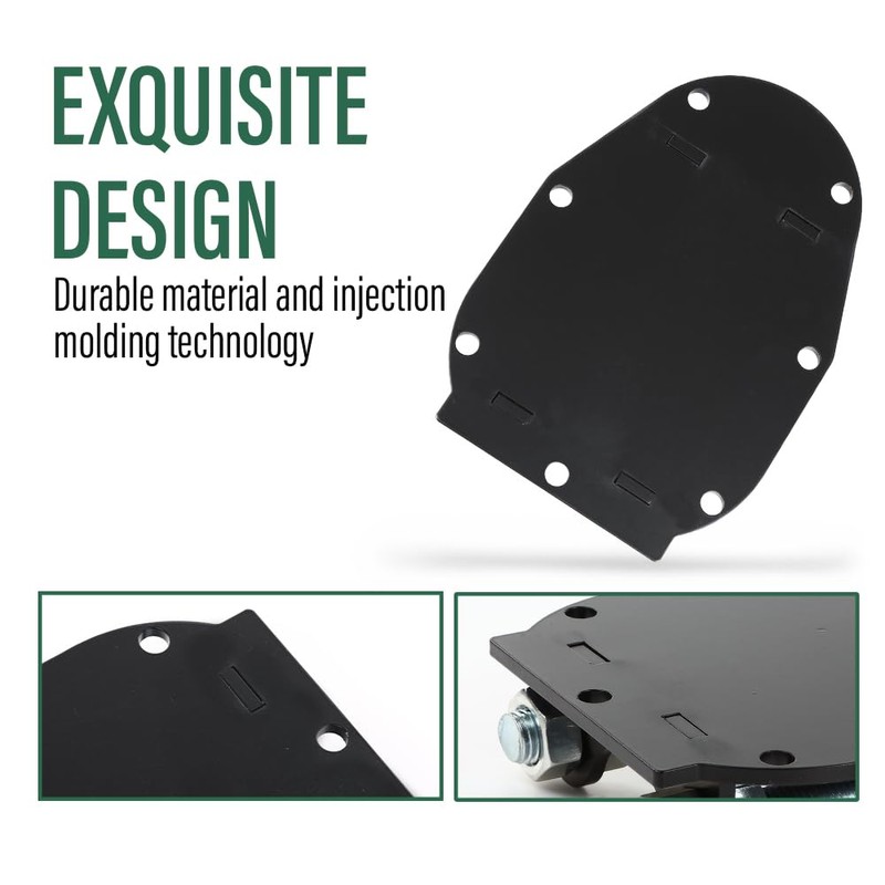 LQI Adjustable Garden Tractor Pulling Hitch Heavy Duty Steel Compatible