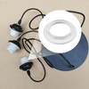 HDGSAFD Pack of 12 E14 Lampshade Holder Ring, Inner Diameter