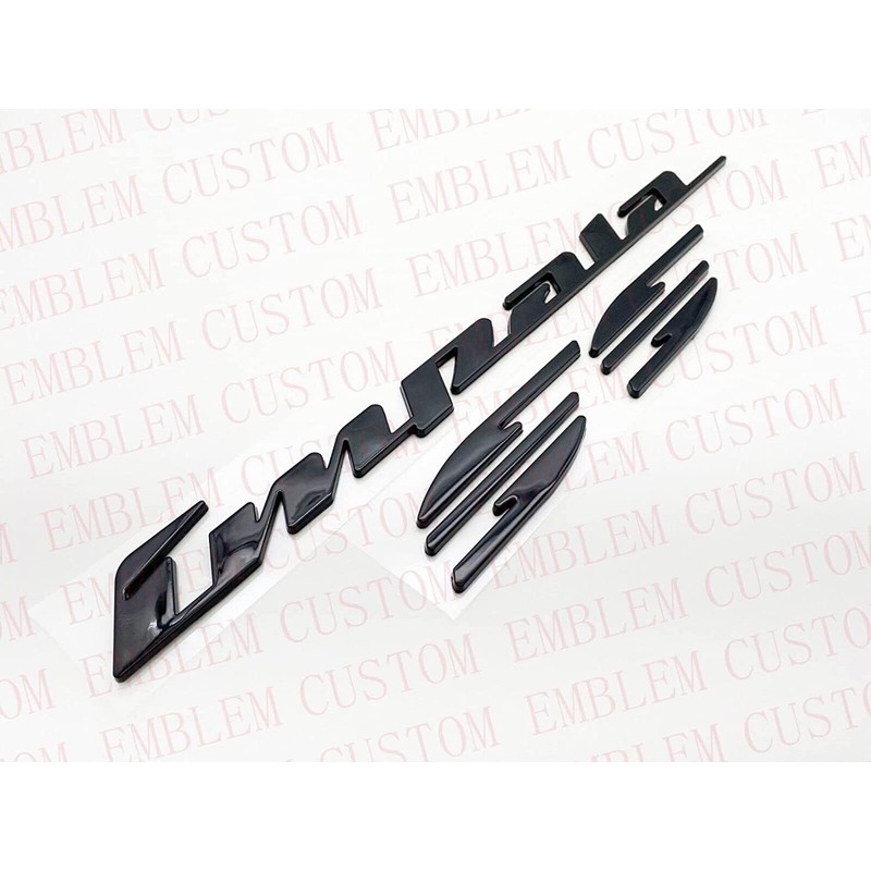 Pair Set 1994-1996 Impala Ss Emblems Rear Quarter Panel 3D