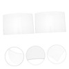VILLFUL Organic Glass Lens Sandblasting Mask Sandblasting Hood Replacement Lens