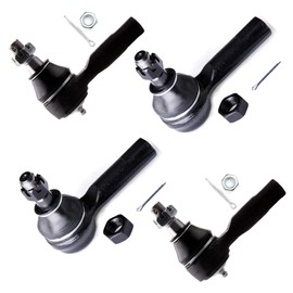 cciyu Front Outer Inner Tie Rod End fit for1998-2004 Frontier Xterra 4pcs Suspension Kit