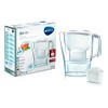 BRITA 1024024 Pitcher Water Filter 2.4L Transparent, White – Water Filter (265 mm, 110 mm, 275 mm, 990 g, 2 pc (S))
