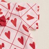 Gaono Toddler Baby Boy Valentines Day Outfit Heart Print Button
