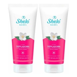 Crema Depiladora Pzas Piel Sensible Sheló Nabel 250 Delicadas Sensibles