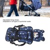Toddler Car Seat Insert Bear Pattern Heighten Adjustable Fixing Straps