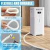 Air Conditioner Drain Hose Kit, with Cuttable Rubber Adapter &
