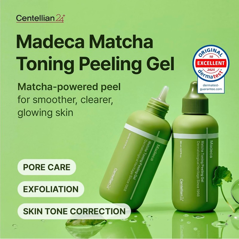 Centellian24 Madeca Matcha Toning Peeling Gel, Gel Exfoliante Tonificante, 150