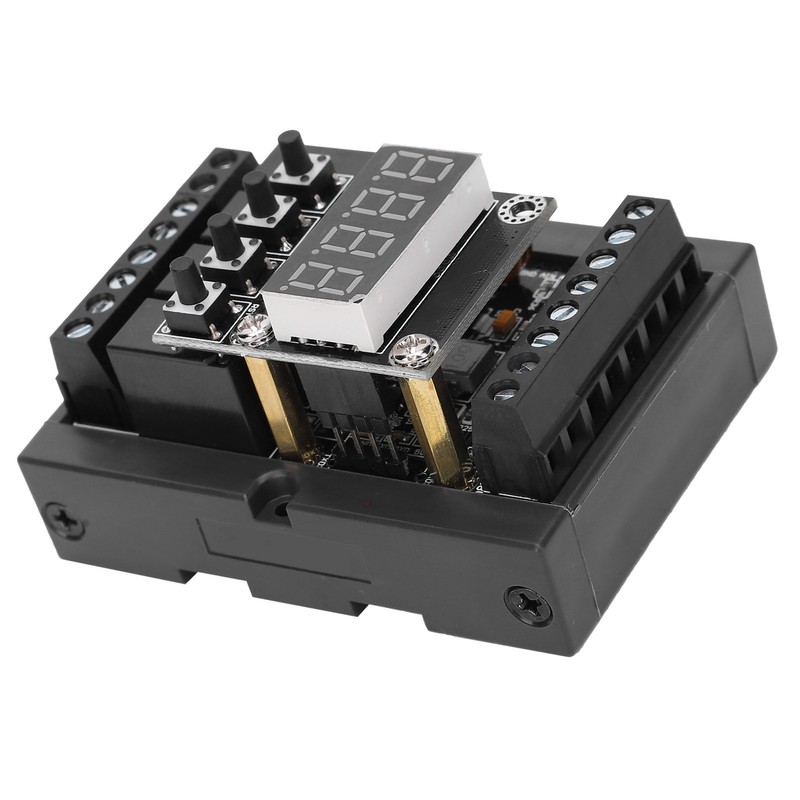PLC Industrial Control Board Relay Digital Tube Integrated with Shell