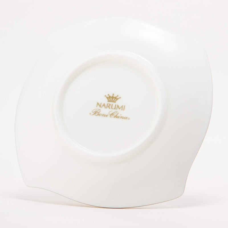 Narumi 50461-5249 Plate, Plate, Forte, 5.1 (13 (11) cm), Gold,