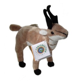 Nature Planet Pronghorn Antelope Conservation Critters Plush 9" NEW