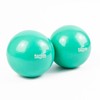 Komodo Weighted Toning Balls - Soft Pilates Yoga Training Pair