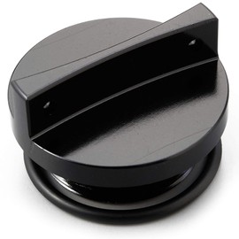 Daytona 68448 Aluminum Billet Motorcycle Oil Filler Cap with O-Ring Shaved Aluminum M30 x P1.5 Black