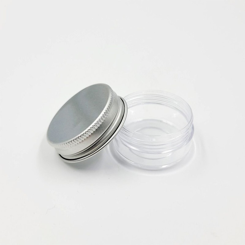 Aluminum Lid Cream Empty Bottle (10g) / 알루미늄 뚜껑 크림