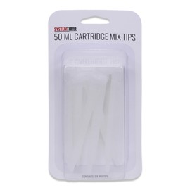 System Three Cartridge Mixing Tips, 50 ml, 6-Pack
