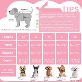 Sueter para Perros Chicos, Ropa Luminosa para Perros, Ropa para Perro pequeños, Ropa para Gato, Antiene el Calor, Suéter cálido y Suave para Mascota, para otoño Invierno (Rosa, Medium)