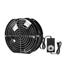 172mm DC 17251 Axial Ventilation Fan (3500RPM) - High-Speed Dual Ball Bearing Ventilator with Adjustable Speed for Arcade Systems, Server, Generator Box and DIY Exhaust Projects