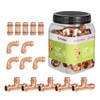 15-Pro Pack Orianse Copper Propress Fittings Plumbing Heavy Duty 1/2"