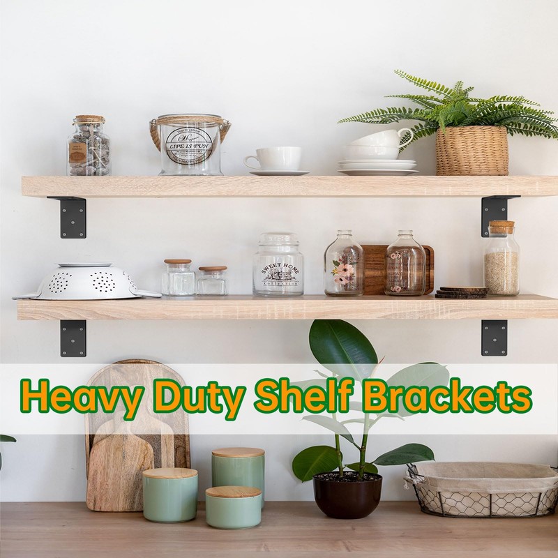 4x4x3.5 Pergola Brackets,Heavy Duty L Bracket for Wood,(4pcs) Corner Brackets