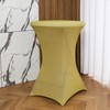 JFDYDM Gold Glitter Cocktail Table Covers - Round Table Cover