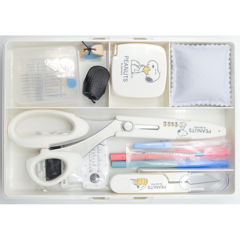 Misasa Snoopy Sewing Set, No. 18701, Gray