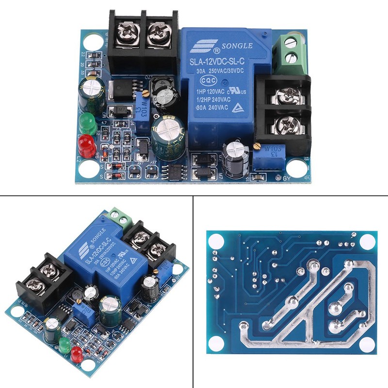 30A Automatic Battery Charger Charging Controller Module 12-48V Excessive Board