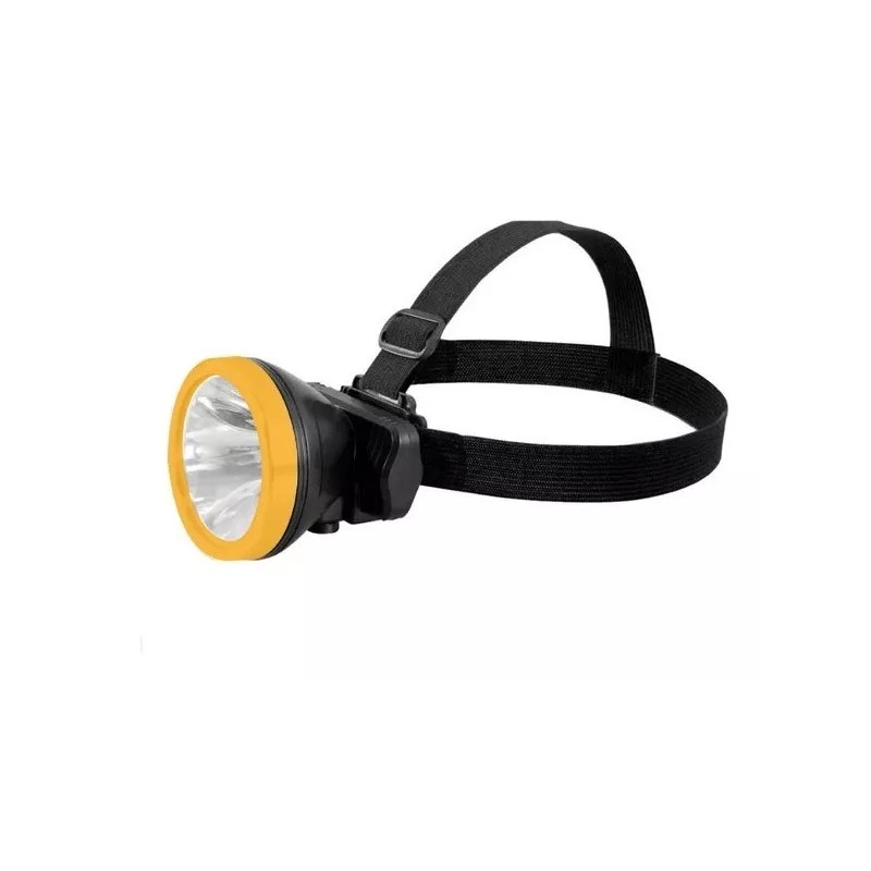 AJC Linterna Led Recargable Cabeza Minero 110876