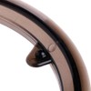 Juego de bielas para bicicleta, protector de cadena, plástico