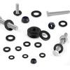 Jeboler Washers M12 Black, Pack of 25 Stainless Steel Washers