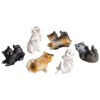 MaMeMi Nativity Animals Cat Set with 6 Cats / Kittens