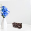 Healeved Leopard Print Cosmetic Bag Large Multi Compartment Toiletry Bag