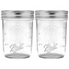 Ball Regular Mouth Mason Jars with Lids & Bands, Half